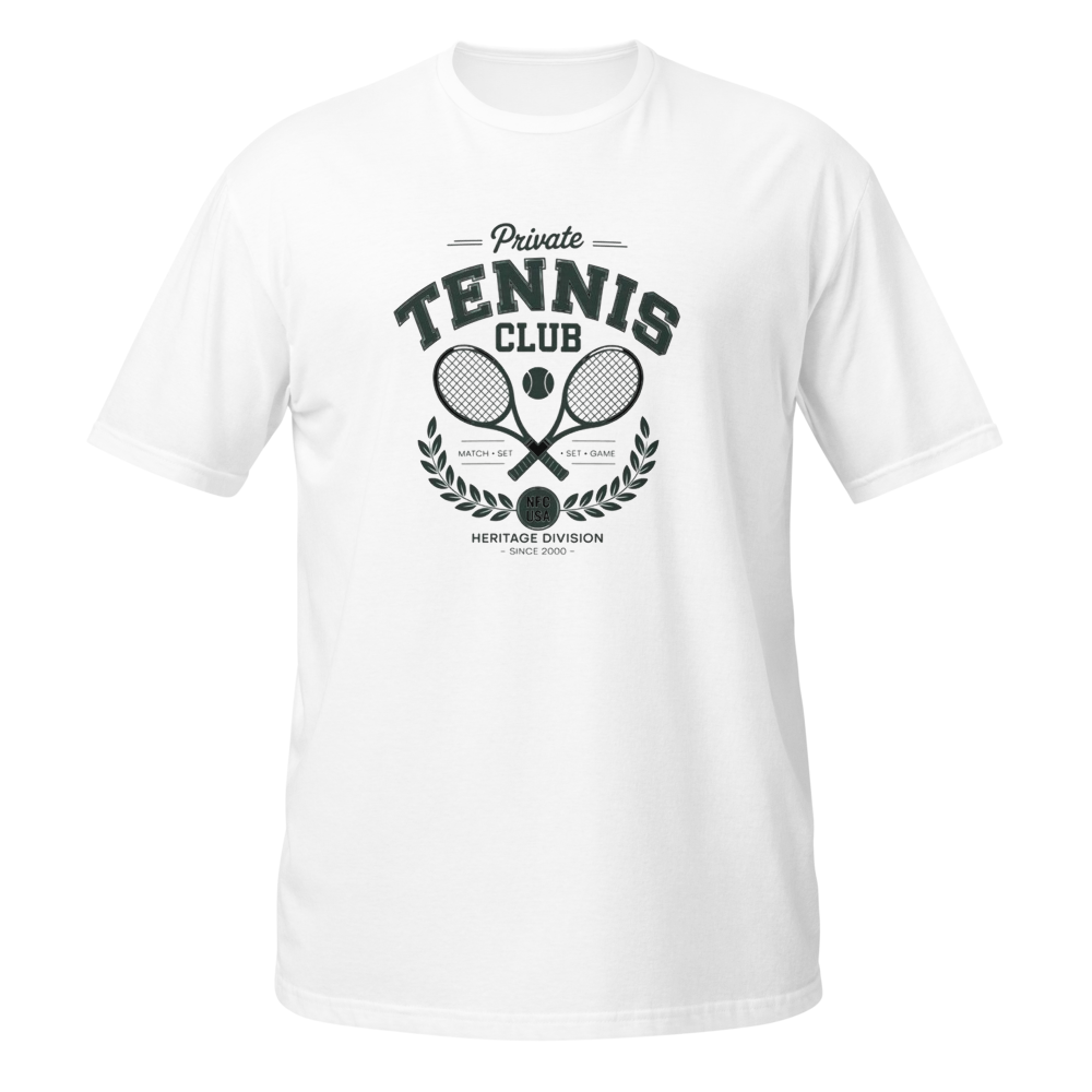 Classic Vintage Tennis Emblem
