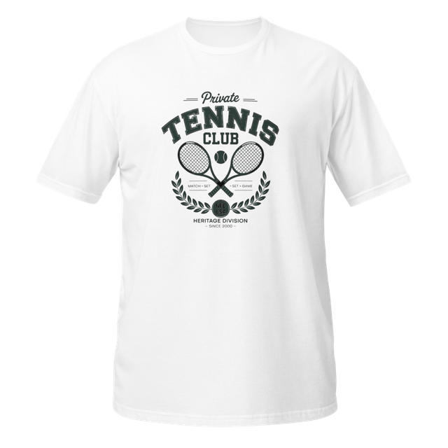 Classic Vintage Tennis Emblem