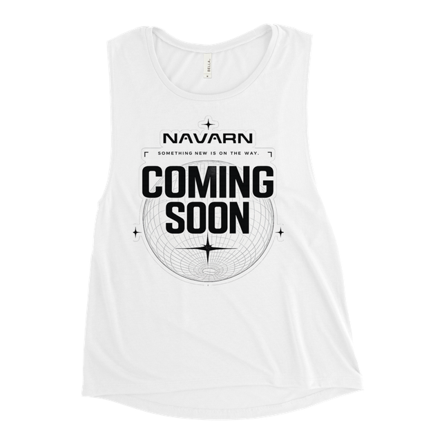 Women muscle tank coming soon style