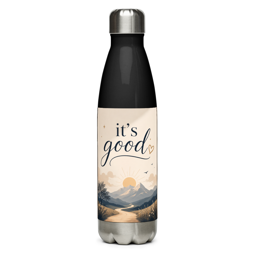 Steel water bottle it good style 