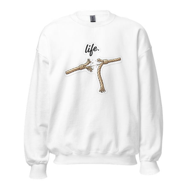Neck sweatshirt life design