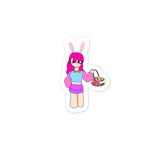 Easter Snowie sticker 1