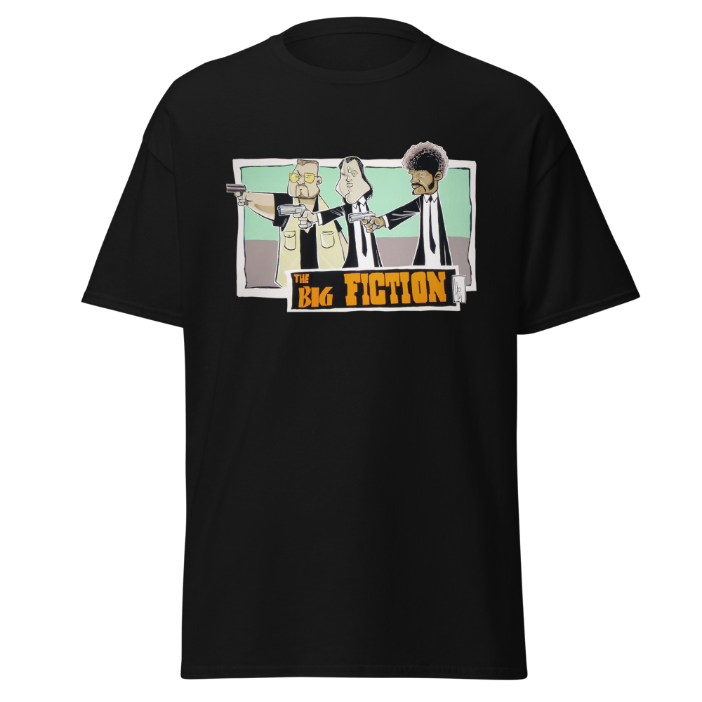 The Big Fiction Cartoon Gangster Parody T-Shirt