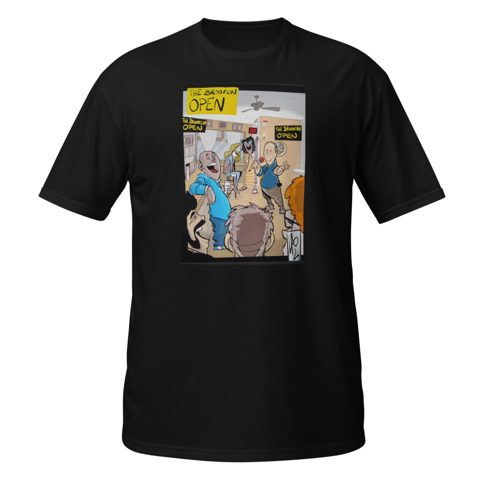 The Brooklyn open comedy t-shirt