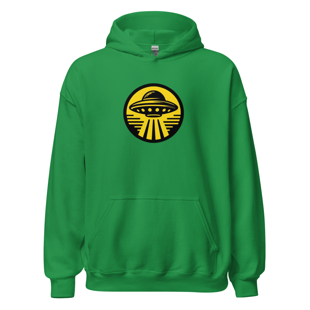 Retro UFO Minimalist Hoodie