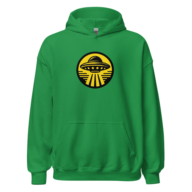 Retro UFO Minimalist Hoodie