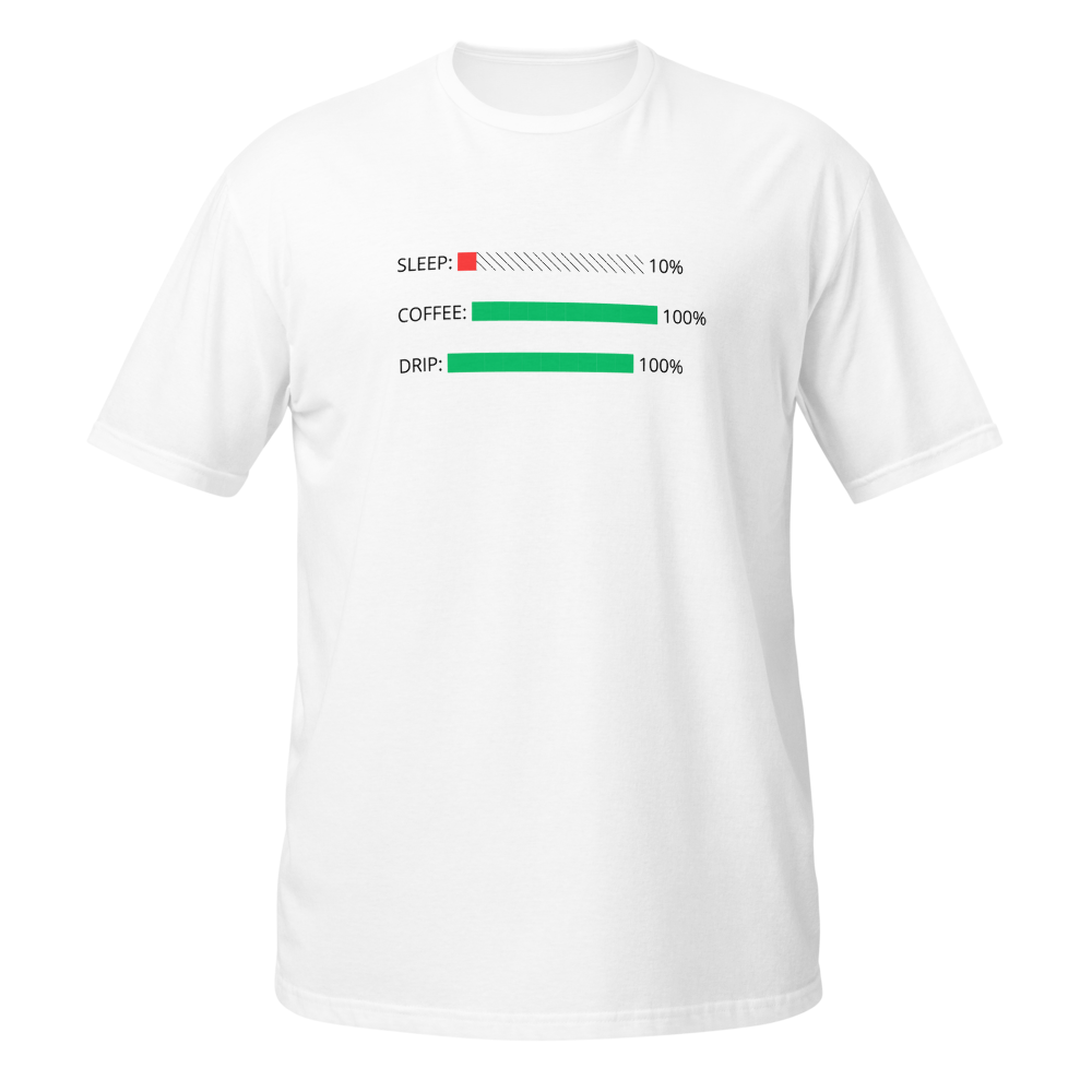 Gamer Stats Minimalist Aesthetic T-shirt