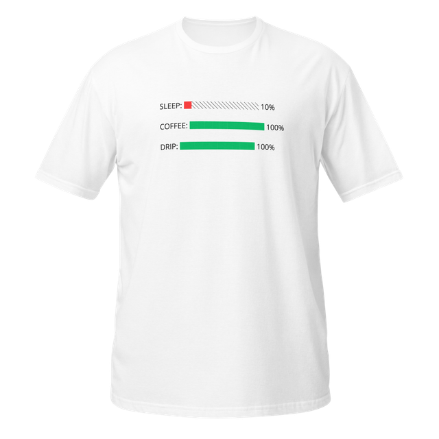Gamer Stats Minimalist Aesthetic T-shirt