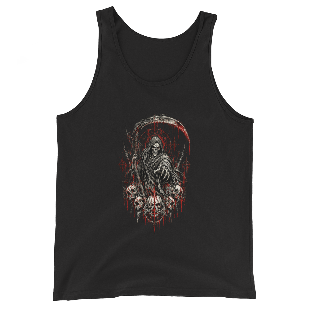 Grim Reaper Scythe Blood – Dark Death Metal Horror