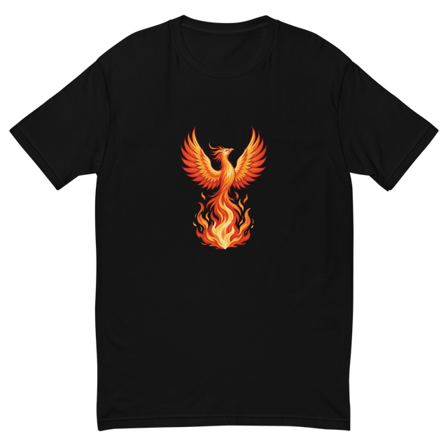 Majestic Phoenix Rising from Flames T-Shirt
