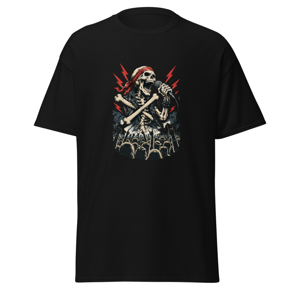 Rock and Roll Skull Singer