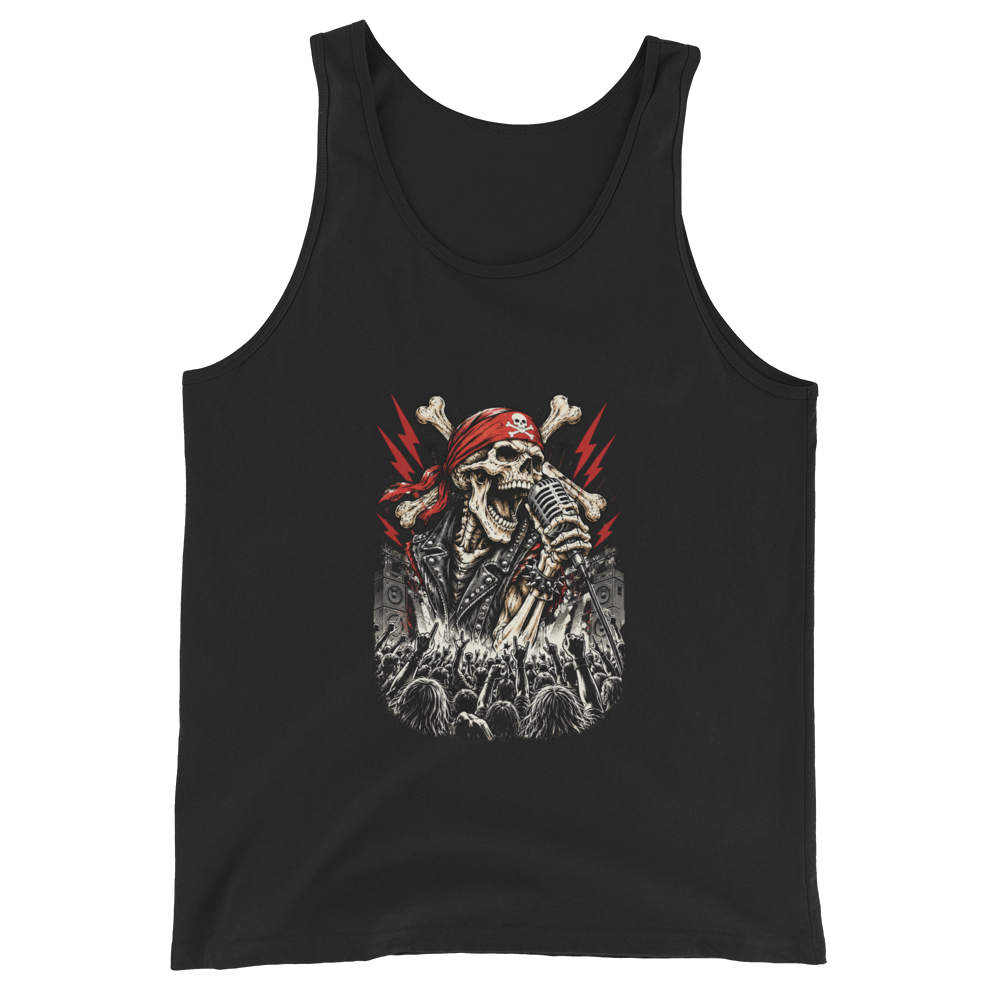 Rock & Roll Skull Singer – Heavy Metal Concert