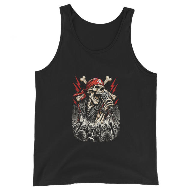 Rock & Roll Skull Singer – Heavy Metal Concert