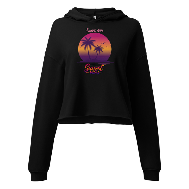 Sunset Vibes Tropical Palm Tree Retro T-Shirt