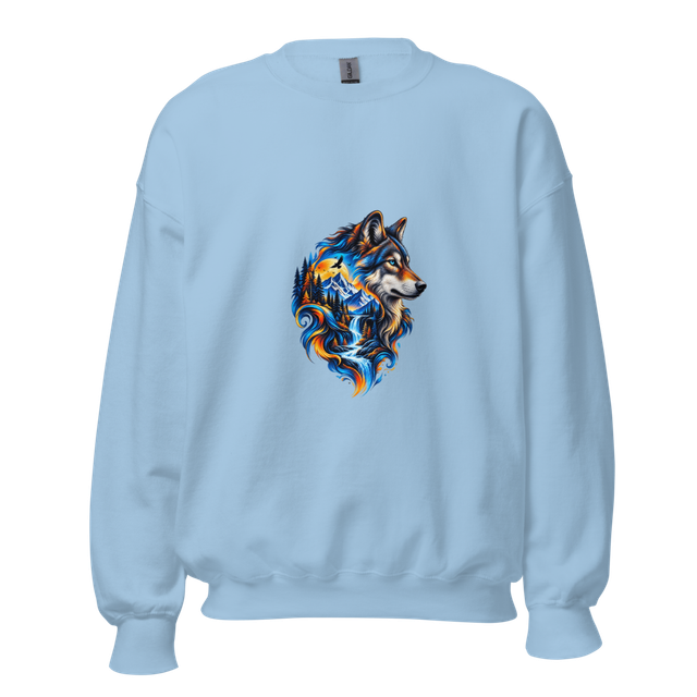 Mystic Wolf Forest Sweatshirt | Nature & Wildlife