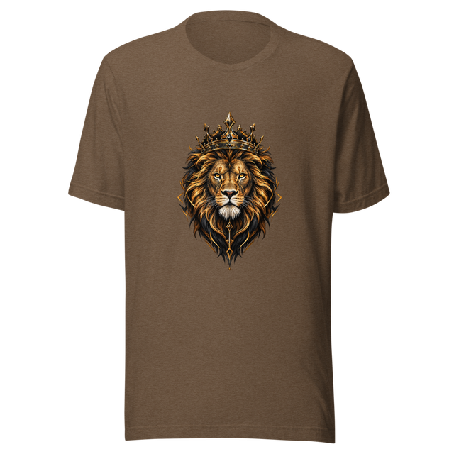 Royal Crown Lion T-Shirt | King Lion Graphic Tee