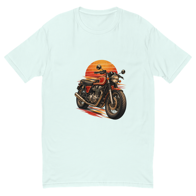 Vintage Motorcycle Graphic T-Shirt Retro Biker Tee