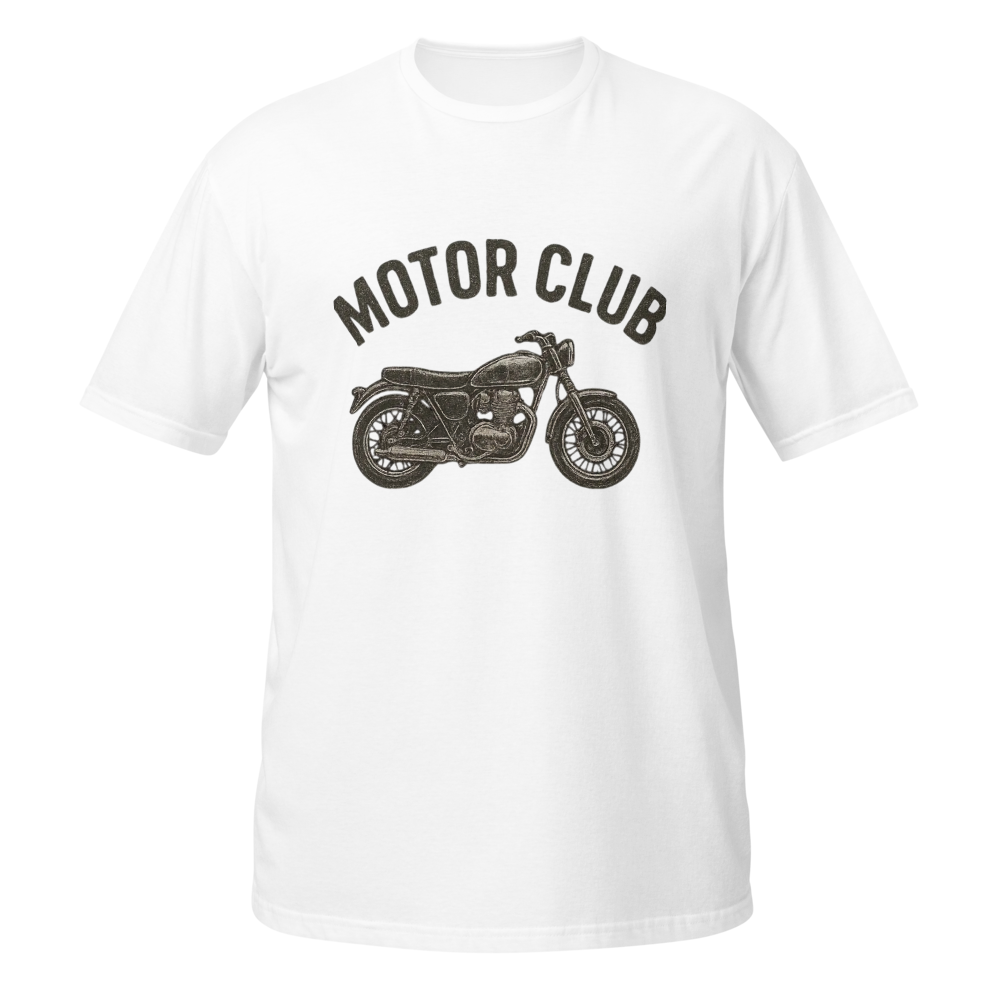Vintage Motor Club Motorcycle T-Shirt