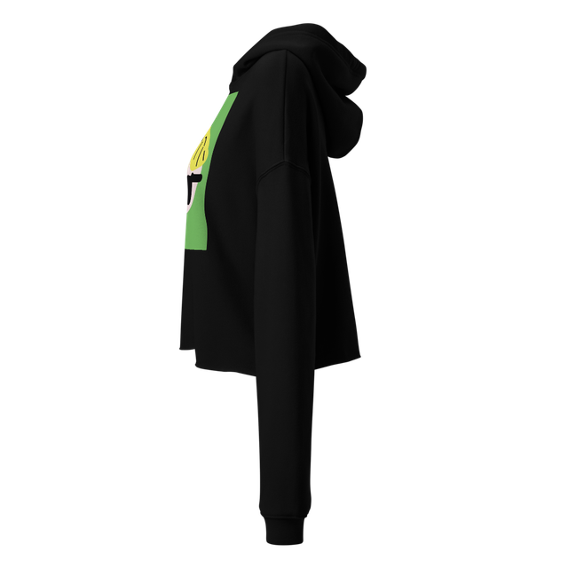 william women cropped hoodie