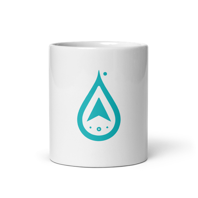 Teal Drop Mug