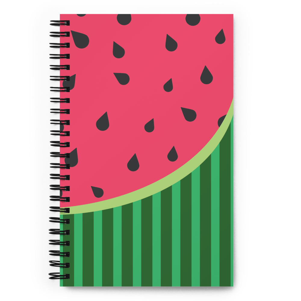 Watermelon Spiral Notebook