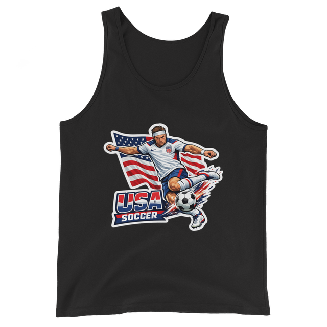 USA Soccer Power Kick Sticker T-Shirt