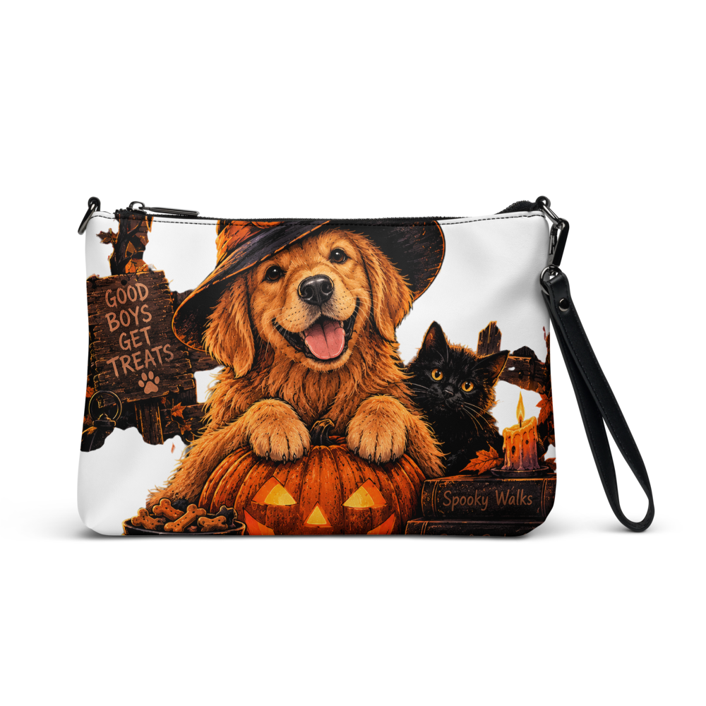 Good Boys Get Treats - Halloween Witch Golden Retr