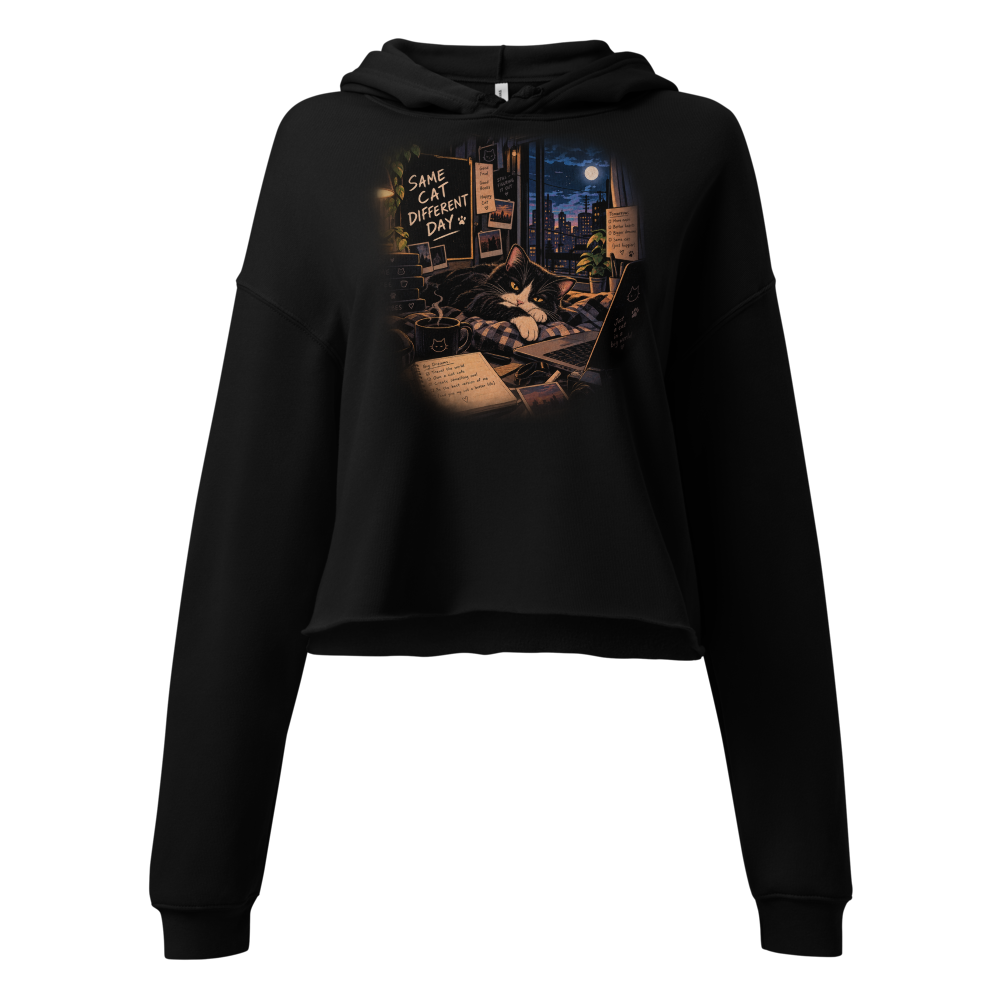 Same Cat Different Day - Cozy Night Sky Lo-Fi Tuxe