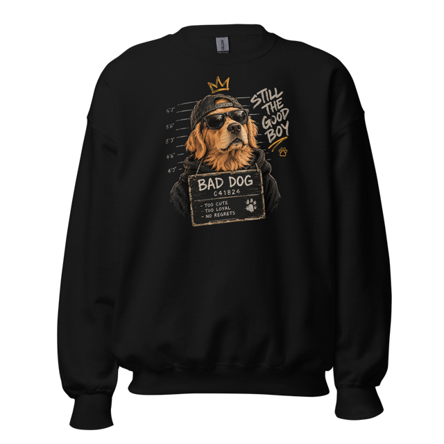 Still The Good Boy - Mugshot Golden Retriever Stre