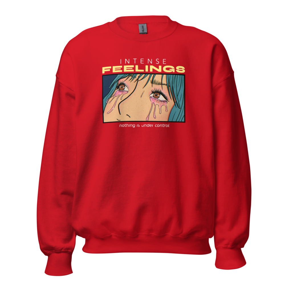 Intense Feelings - Vintage Retro Anime Crying Eyes