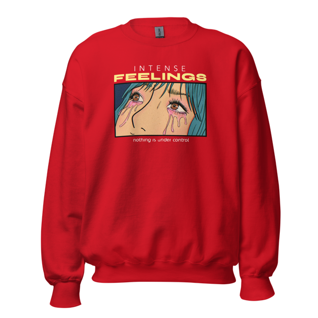 Intense Feelings - Vintage Retro Anime Crying Eyes