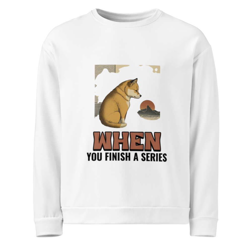 When You Finish A Series - Sad Shiba Inu Meme