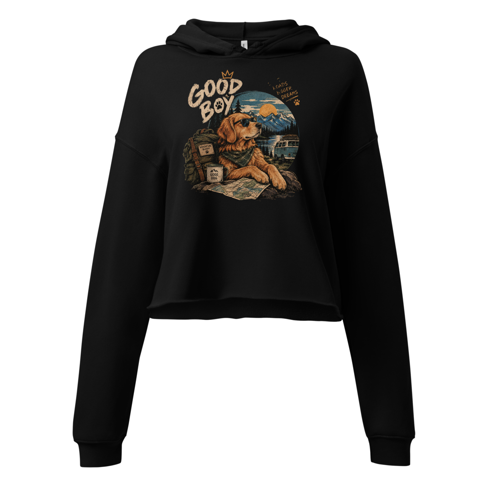 Good Boy - Adventurous Golden Retriever Camper Van