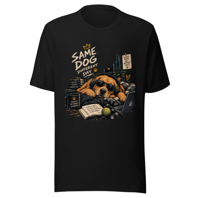 Same Dog Different Day - Cool Golden Retriever Sun