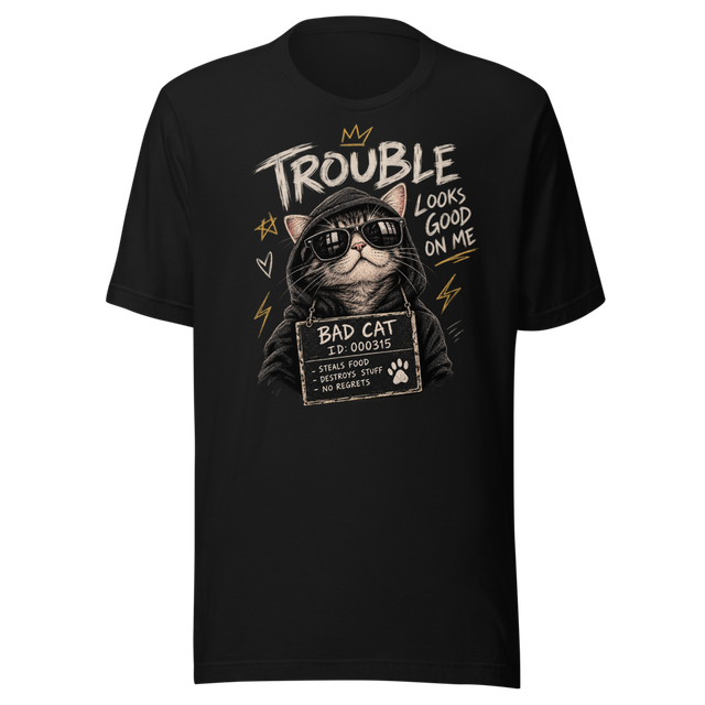 Trouble Looks Good On Me - Bad Cat