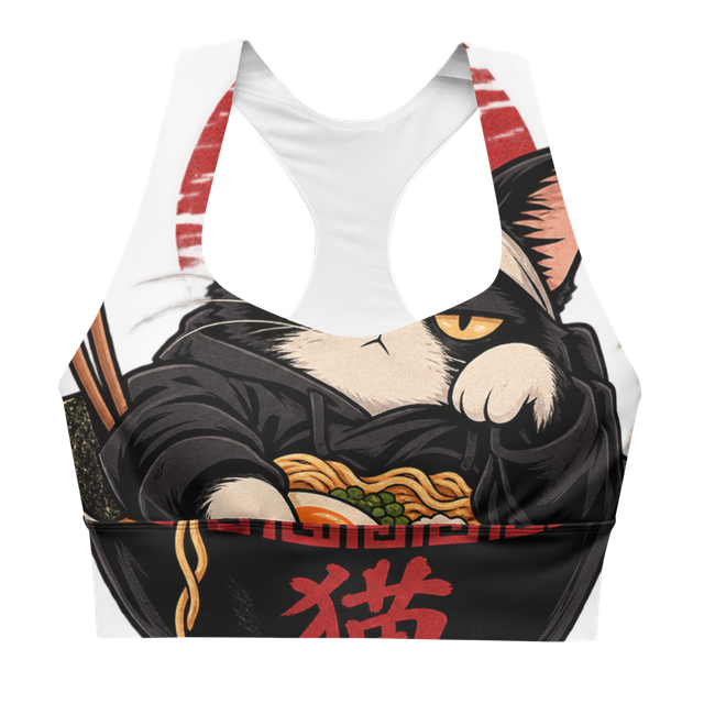 Japanese Ramen Cat - Tuxedo Cat Noodle Bowl Anime