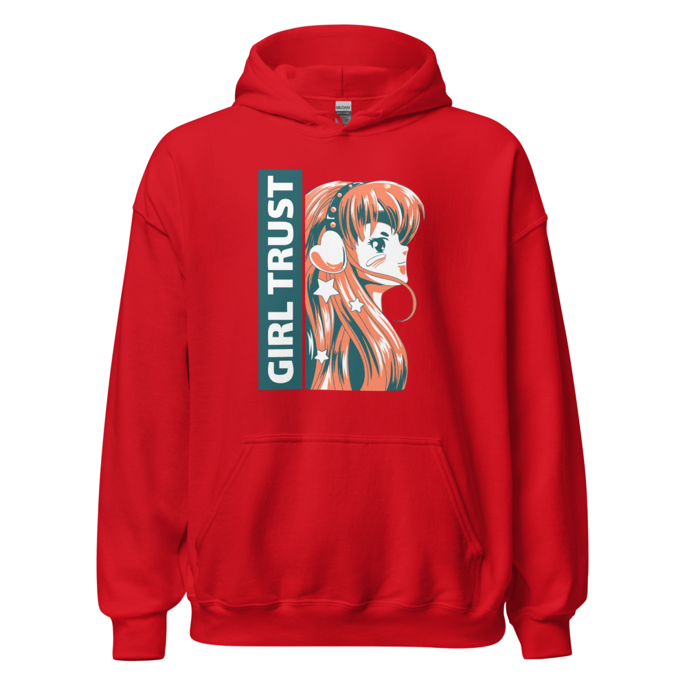 Girl Trust Retro Anime Girl - 80s 90s Vintage Mang