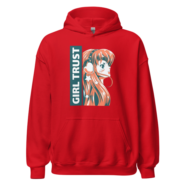 Girl Trust Retro Anime Girl - 80s 90s Vintage Mang