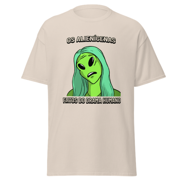 Os Alienígenas Fartos do Drama Humano - Funny Alie