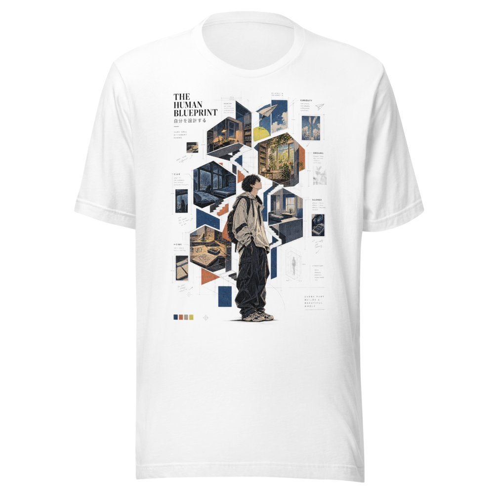 The Human Blueprint - Techwear Anime Memory Archit