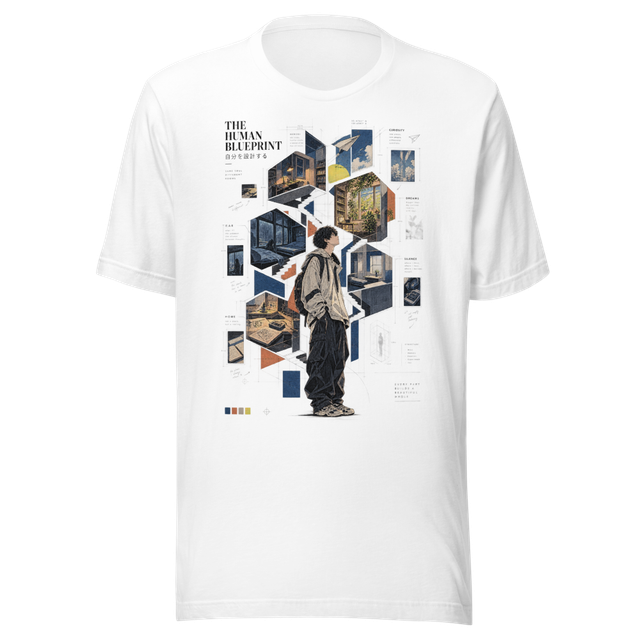 The Human Blueprint - Techwear Anime Memory Archit