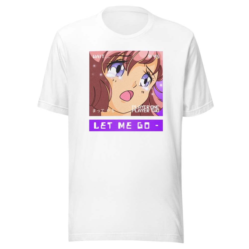 Let Me Go Retro Anime Girl - 90s Vintage Crying An