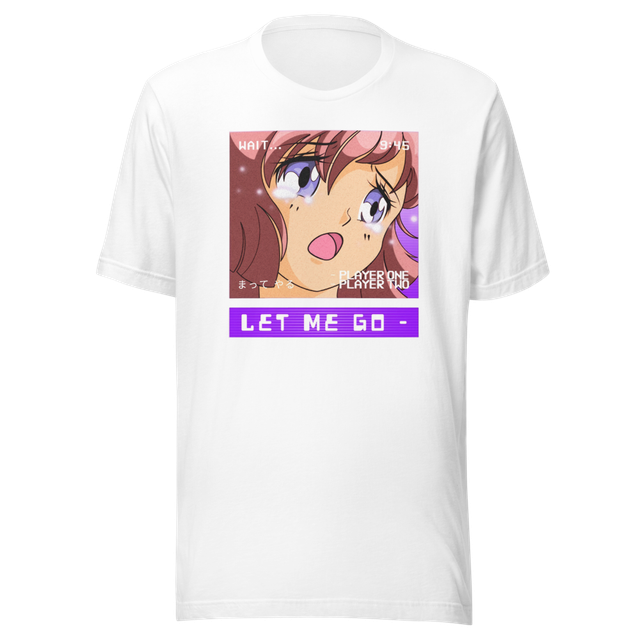 Let Me Go Retro Anime Girl - 90s Vintage Crying An