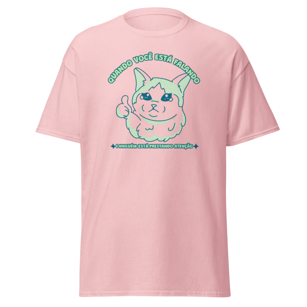 Funny Crying Cat Thumbs Up Meme - Portuguese Quote