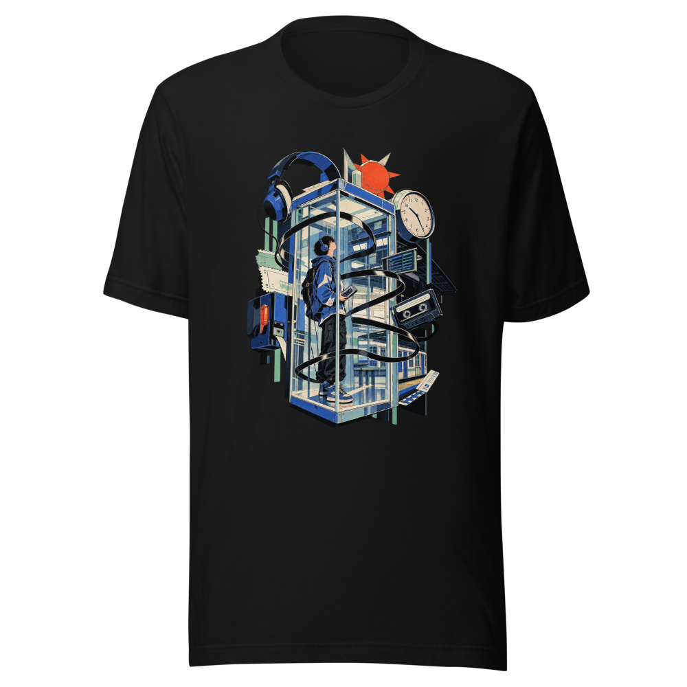 Lo-Fi Telephone Booth - Retro Cassette & City 