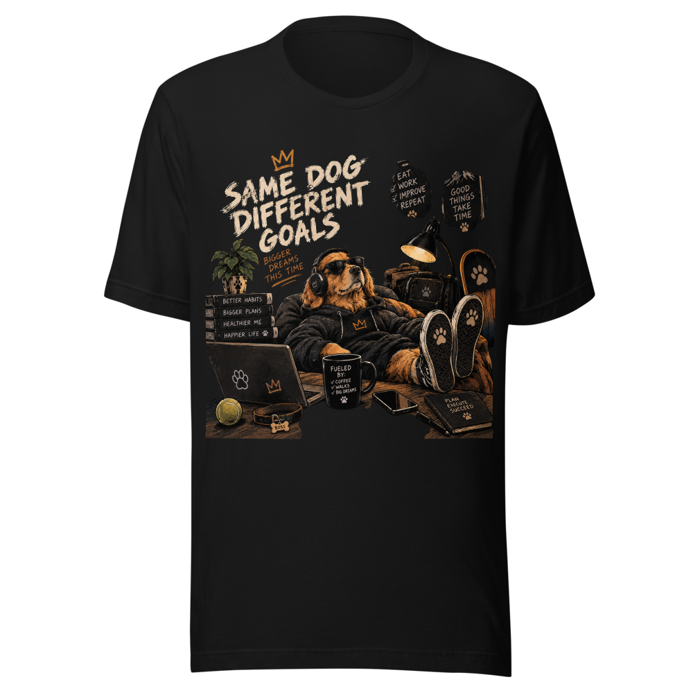 Same Dog Different Goals - Cool Golden Retriever