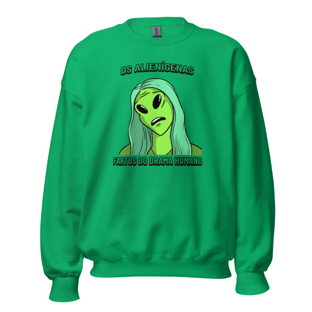 Os Alienígenas Fartos do Drama Humano - Funny Alie