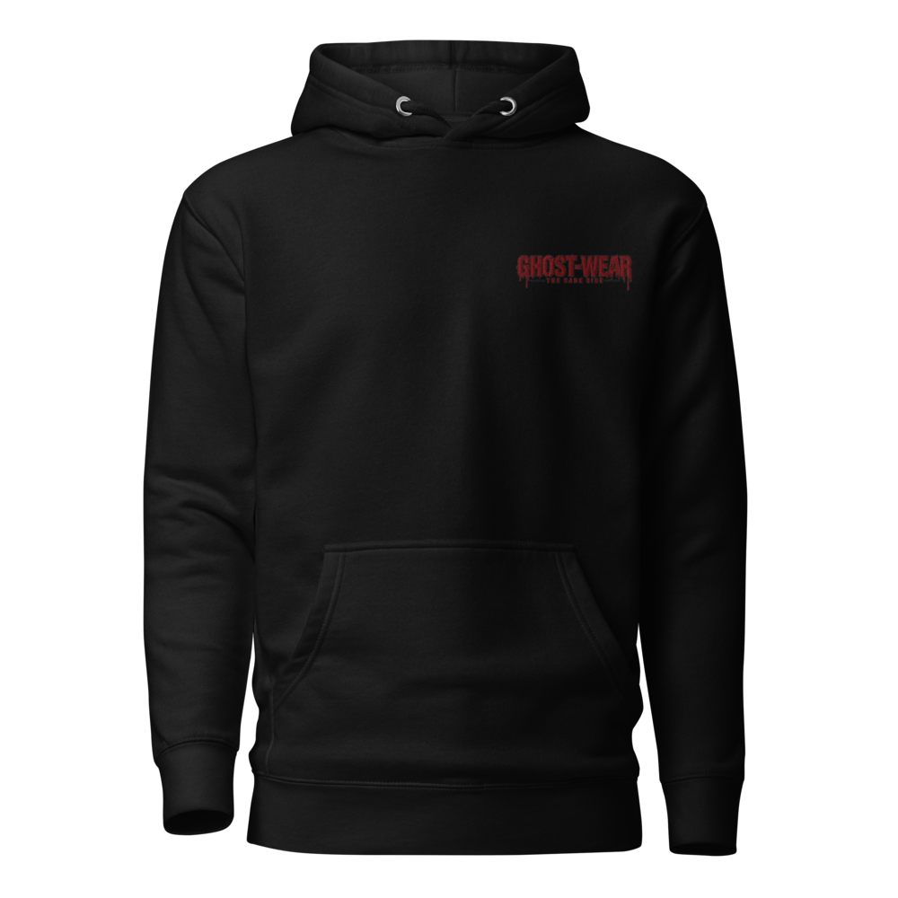 Black GHOST-WEAR Unisex Premium Pullover Hoodie