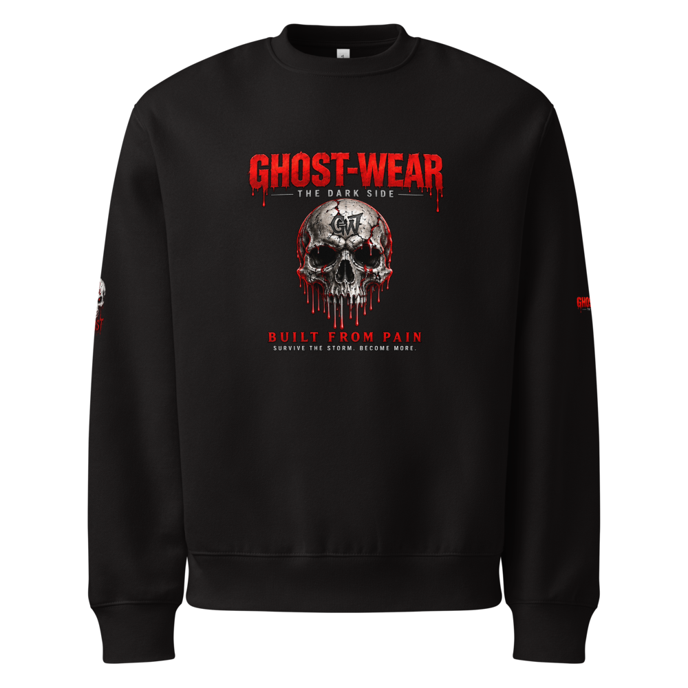 Black GHOST-WEAR Heavyweight Sweatshirt