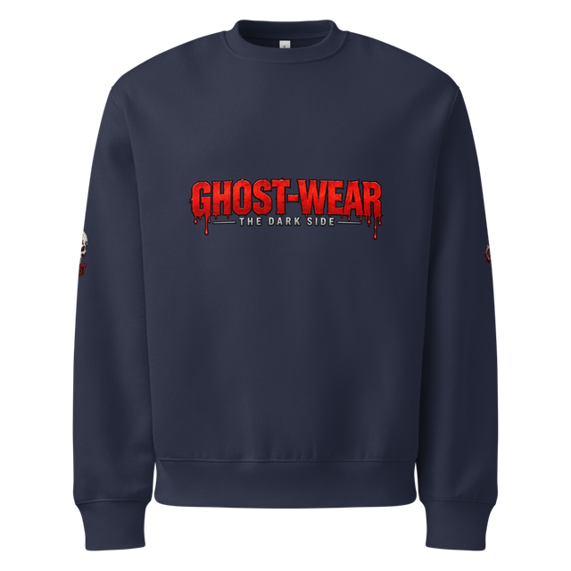 GHOST-WEAR Oversized Heavyweight Sweatshirt - Blue